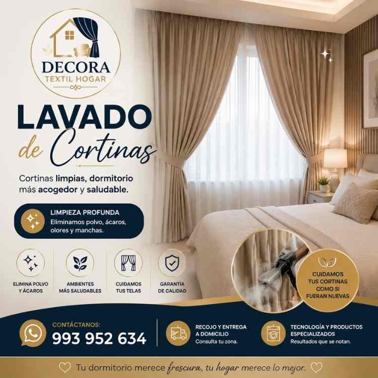 lavado de cortina