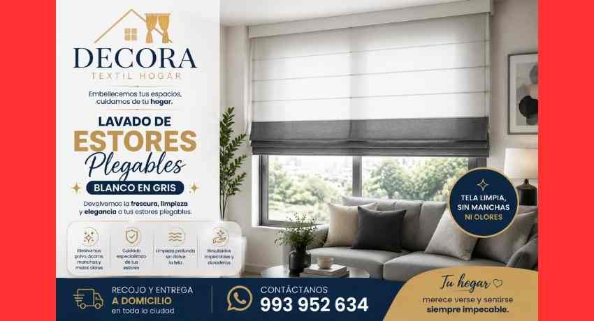 limpieza de estores