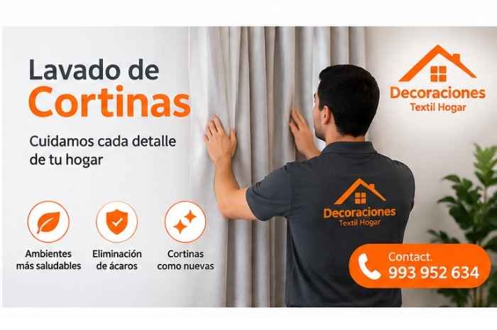 Limpieza de Cortinas a Domicilio