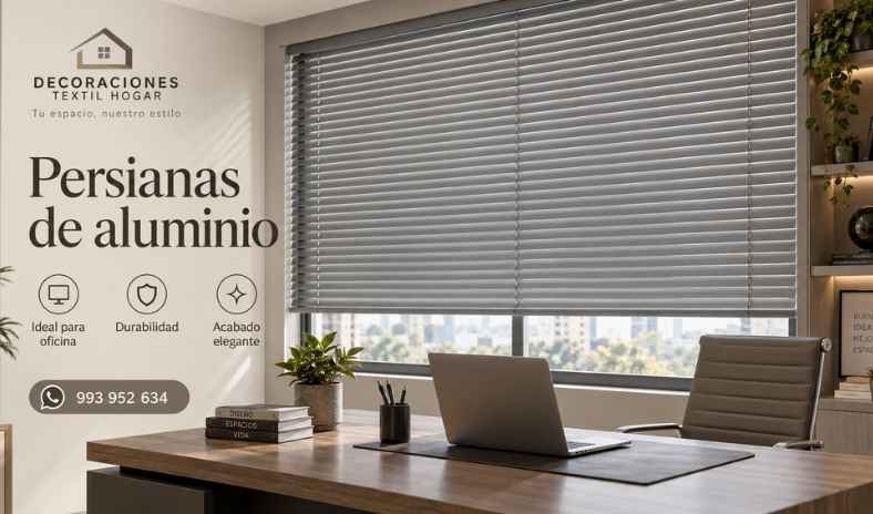 Qué son las persianas de aluminio